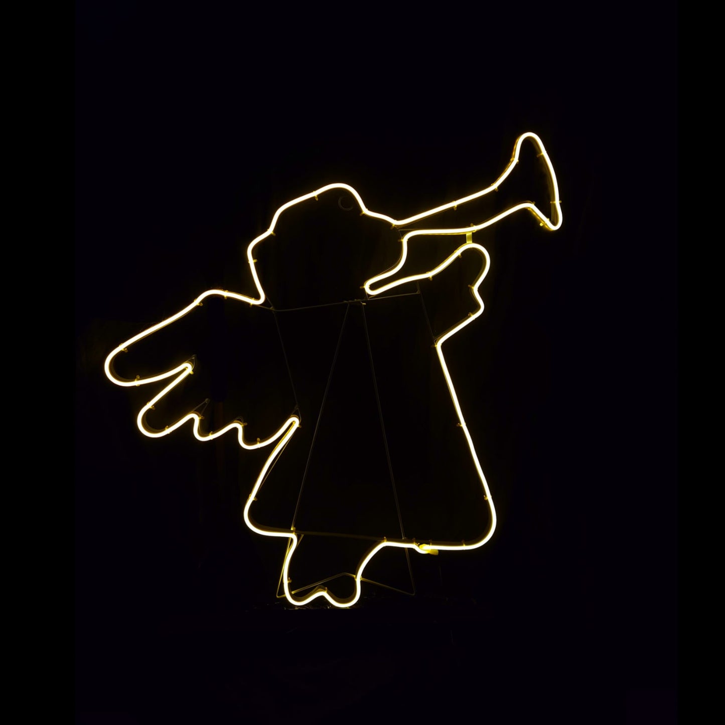 Christmas LED Neon Motif Warm White Angel 79x73cm Outdoor Display