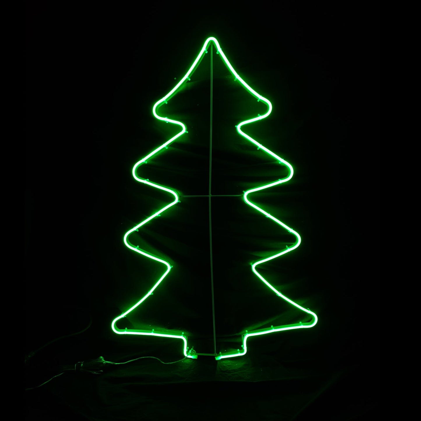 Clearance Christmas LED Neon Motif Christmas Tree 80x50cm Outdoor Display