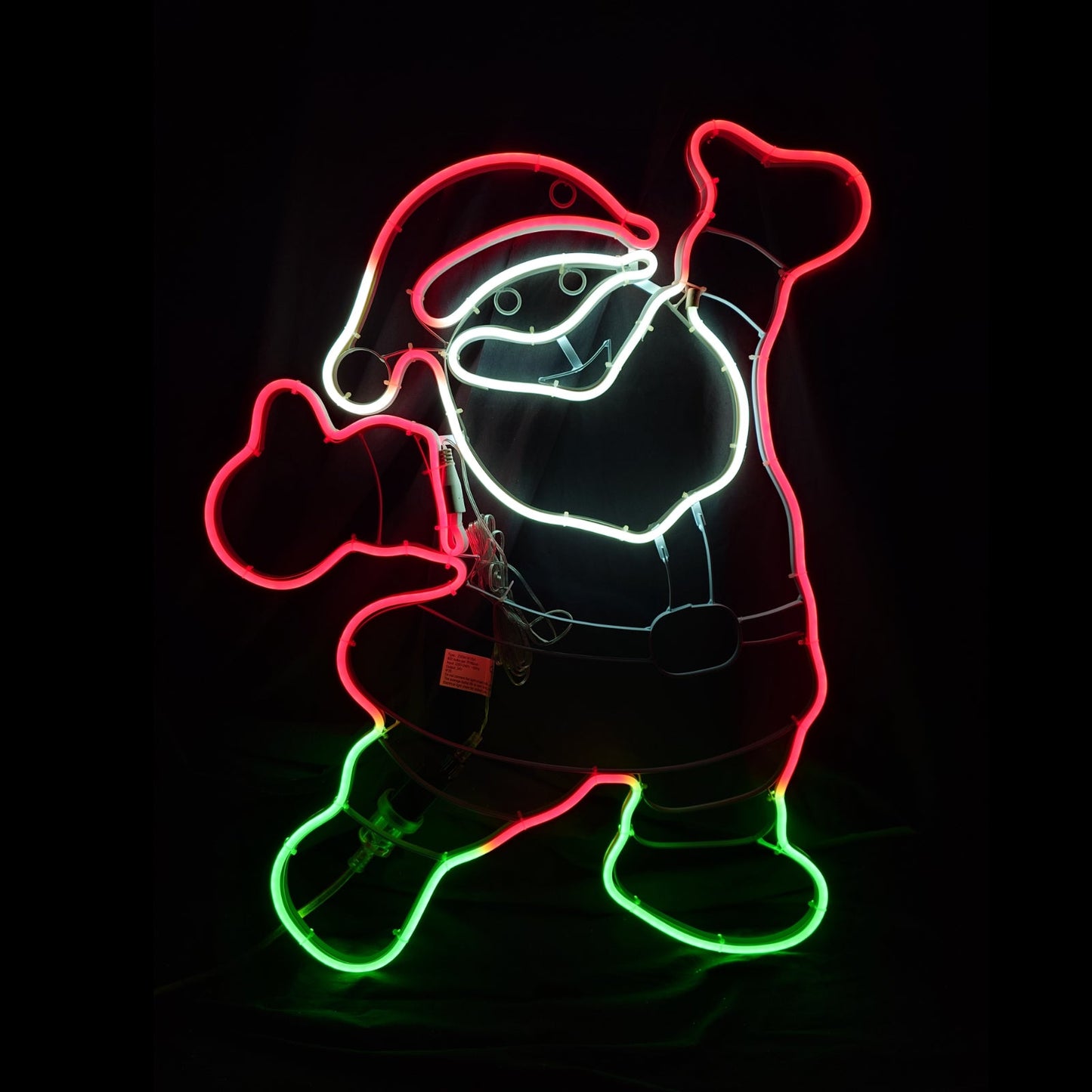 Christmas LED Neon Motif Santa Claus 78x64cm Outdoor Display
