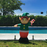 Christmas Decoration Inflatable 120cm Christmas Elf LED Lit