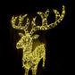 Christmas Decoration 3D Frame Standing Buck Reindeer 150cm Warm White LED Outdoor