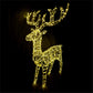 Christmas Decoration 3D Frame Standing Buck Reindeer 150cm Warm White LED Outdoor