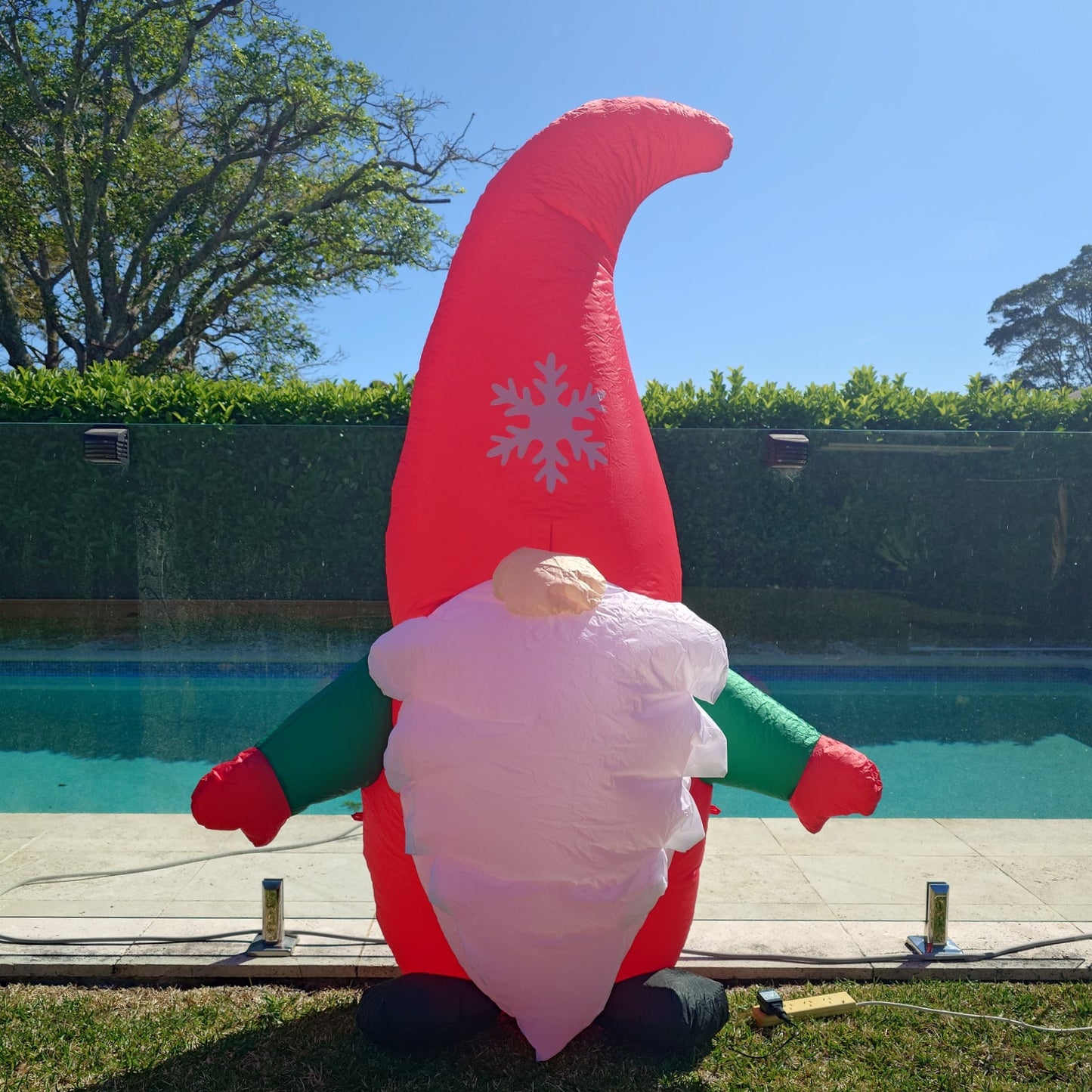 Christmas Decoration Inflatable 180cm Christmas Gnome