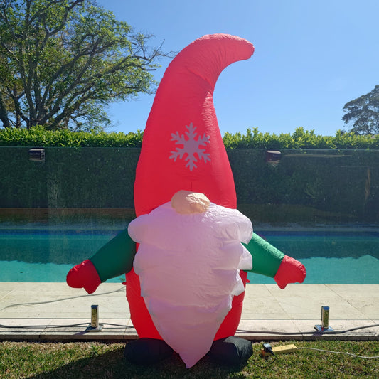 Christmas Decoration Inflatable 180cm Christmas Gnome