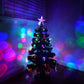 90cm 3ft Christmas Tree Fibre Optic LED Light 8 Functions Animated in Multi Colour