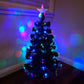 90cm 3ft Christmas Tree Fibre Optic LED Light 8 Functions Animated in Multi Colour
