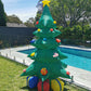 Christmas Decoration Inflatable 240cm Tall Christmas Tree With Gift Boxes LED Lit