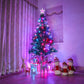 Clearance Smart WiFi APP Controlled RGB Indoor Christmas Tree Light for 6-7.5ft Trees