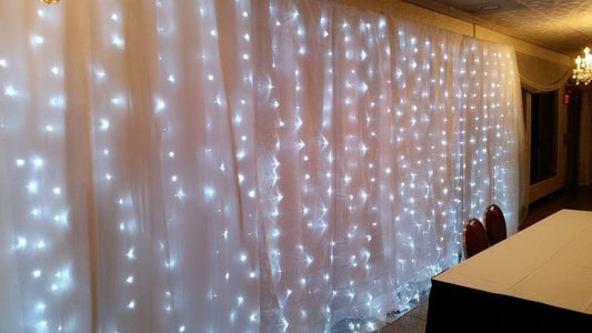 Christmas String Light Decoration 200 LED Curtain Lights 3x2.5m Indoor/Outdoor