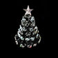 60cm Table Top Fibre Optic Tree Blue White Twinkle LED Light Christmas Tree Decor