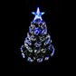 60cm Table Top Fibre Optic Tree Blue White Twinkle LED Light Christmas Tree Decor