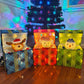 Christmas Decoration 3D Motorised Pop-up Gift Box LED Lit Indoor Display