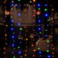 Christmas String Light Decoration 200 LED Curtain Lights 3x2.5m Indoor/Outdoor