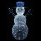 Christmas Decoration 3D Crystal Snowman 50, 80, 120cm LED Display Indoor/Outdoor