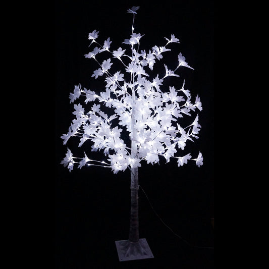 Christmas Decoration Light Up White LED Tips Maple Tree Indoor/Outdoor Use