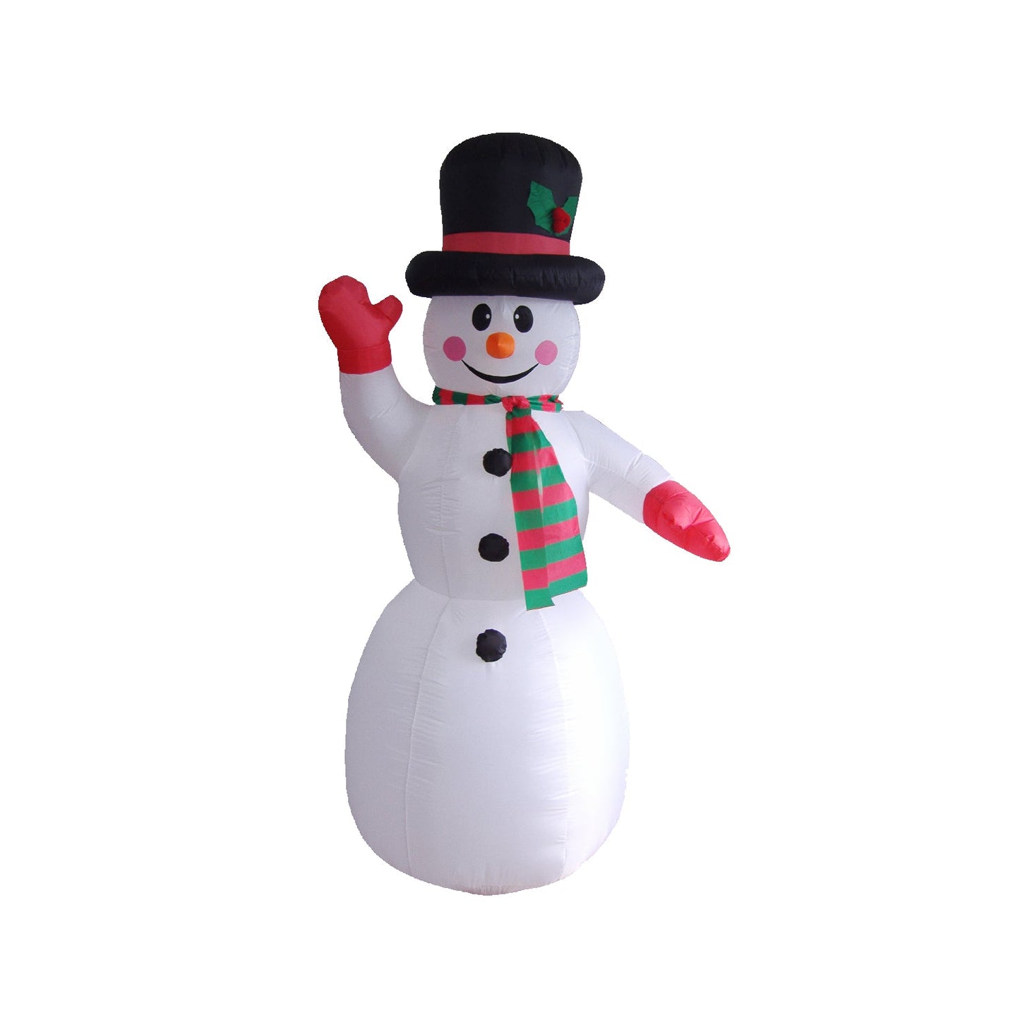 Christmas Decoration Inflatable 240cm Snowman LED Lit