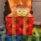 Christmas Decoration 3D Motorised Pop-up Gift Box LED Lit Indoor Display