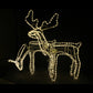 3D LED Christmas Motif Motorised Buck & Doe Reindeers Set Combo