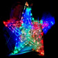 Christmas LED Motif RGB Remote Controlled Animated Star 57x57cm Indoor Outdoor Display Sign