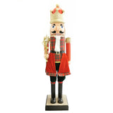 110cm Musical Animated Moving Nutcracker Sings Jingle Bells Christmas Decoration