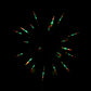 Christmas Lights 160 LED Digitally Controlled Burst Star Fireworks 100cm Indoor Display