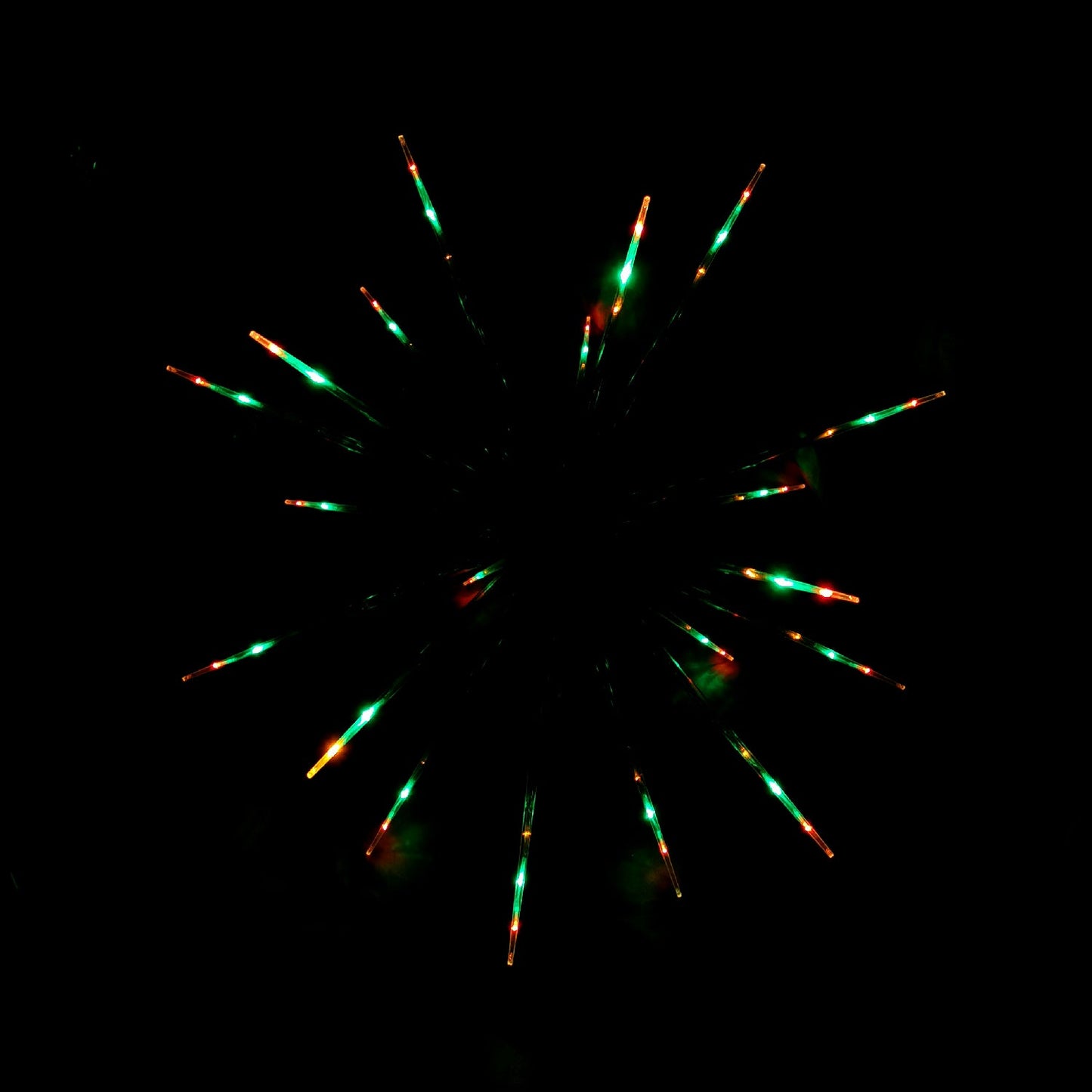 Christmas Lights 160 LED Digitally Controlled Burst Star Fireworks 100cm Indoor Display