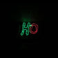 Christmas Santa HOHOHO LED Motif Flashing LEDs 150x38cm Indoor/Outdoor