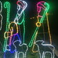 Christmas LED Motif 6 Pcs Jesus Birth Nativity Set Mary Joseph Shepherds Three Kings