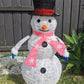 Christmas Decoration 3D LED Lit 3pcs Snowman Family 125cm Indoor/Outdoor