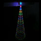 Christmas 310cm Cone Tree 390 LED Digitally Animated 24 Functions Multi Colour