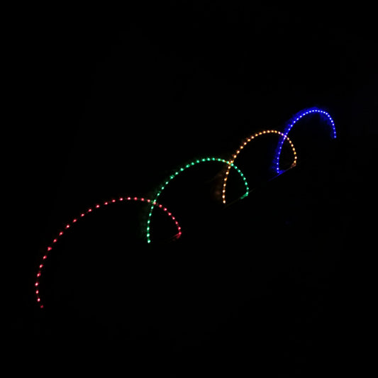 Christmas LED Motif Multicolour Arch Pathway Lights 86x57cm Outdoor Garden Lighting