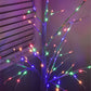 Clearance Christmas Decoration 150cm White Birch Twig Branch Tree Multicolour LED Tips Indoor/Outdoor