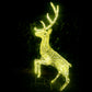 Christmas Decoration 3D Spun Acrylic Standing Reindeer 226cm LED Display Indoor/Outdoor