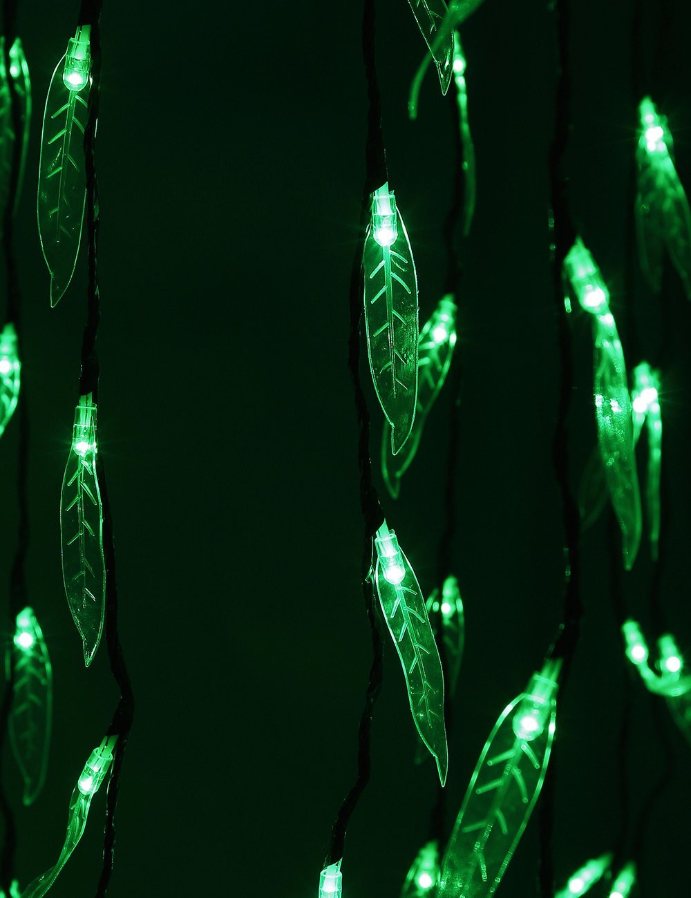 Christmas Artificial Tree 150cm LED Willow Tree 400 LEDs Indoor/Outdoor Decoration