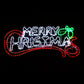 Christmas LED Motif Merry Christmas Sign 100x44cm Indoor Outdoor Display Sign High LED Count