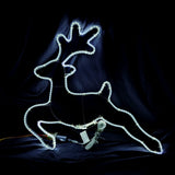 Christmas LED Neon Motif Mini Reindeer 62x58cm Outdoor Display