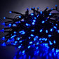 Solar Powered LED Icicle String Lights Christmas Decoration 8 Functions Animations