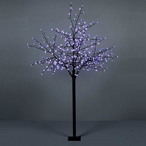 Christmas Artificial Tree 180cm Cherry Blossom 300 LED Tree Animated Indoor/Outdoor Decoration