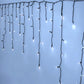 Solar Powered LED Icicle String Lights Christmas Decoration 8 Functions Animations