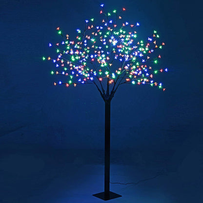 Christmas Artificial Tree 180cm Cherry Blossom 300 LED Tree Animated Indoor/Outdoor Decoration