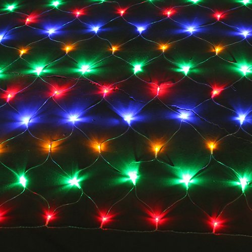 Solar Powered 300 LED Christmas Net Lights 5.0 x 2.5m Outdoor Decoration