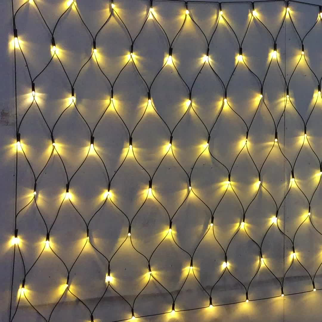 Solar Powered 300 LED Christmas Net Lights 5.0 x 2.5m Outdoor Decoration